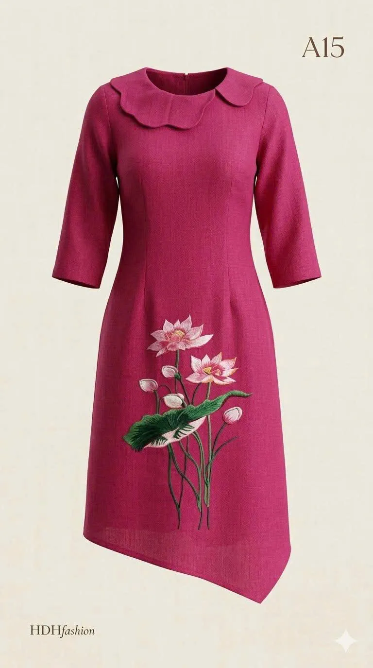 Váy Linen chính phẩm cao cấp, thoáng mát tự nhiên, mặc lên là cảm nhận được sự khác biệ